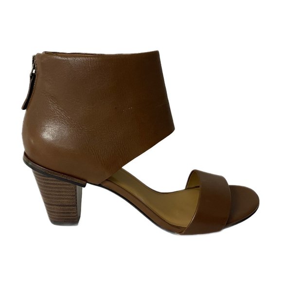 NIB ATELJE 71 CANDICE OPEN-TOE HEEL SANDALS - Picture 2 of 8